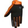 Fist Handware Stocker Collection Youth Long Finger Gloves - Orange