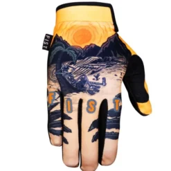 Fist Handwear Chapter 18 Long Finger Gloves - Sango Peach -Sportfu Bike Gear Shop ugfs00319 4