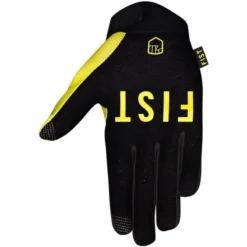 Fist Handwear Chapter 21 Long Finger Gloves - Black N Yellow -Sportfu Bike Gear Shop ugfs00625 2 2