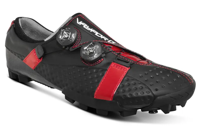 Bont Vaypor G Gravel Road Shoes - Black/Red 2 Bont Vaypor G Gravel Road Shoes - Black/Red - Image 2