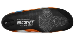 Bont Vaypor+ Road Shoes - Orange/Alpha Blue -Sportfu Bike Gear Shop vayporplusorange1