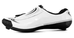 Bont Vaypor T Wide Fit Track Shoes - White -Sportfu Bike Gear Shop white three big