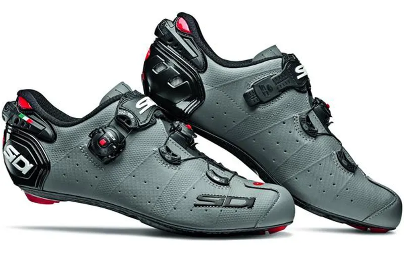 Sidi Wire 2 Carbon Clipless Road Shoes - Matt Grey/Black 3 Sidi Wire 2 Carbon Clipless Road Shoes - Matt Grey/Black - Image 3