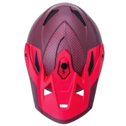 Kali Zoka Dash Full Face Helmet - Matt Red/Burgundy -Sportfu Bike Gear Shop zz k0210621212MatREDRED 5